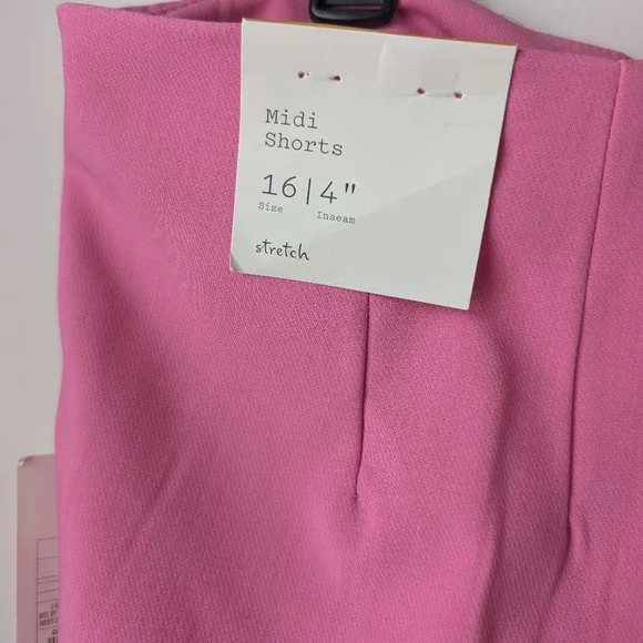 A New Day High Waist Pink Shorts - Picture 5 of 9